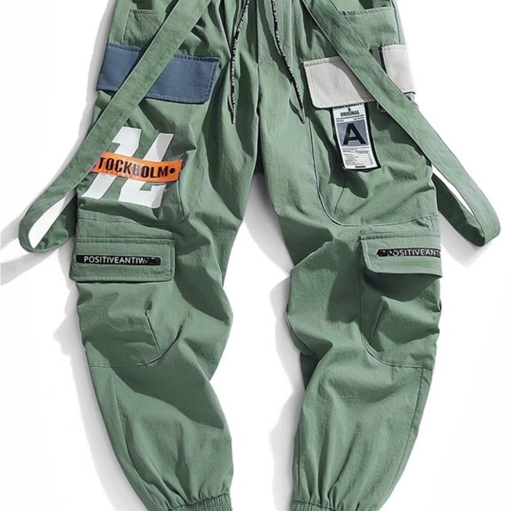 Brand New Green Cargo Pants